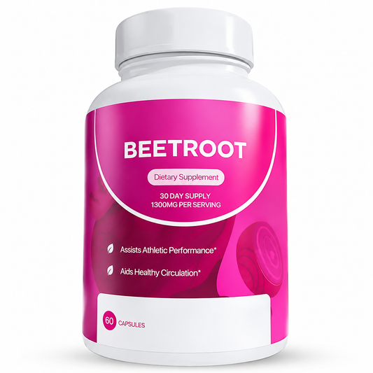 Beetroot Capsules To Support Circulation And Vitality*